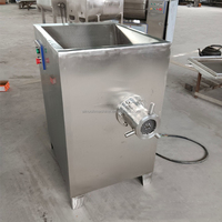 Nouvelle machine à hacher/broyer la viande industrielle pour boucher, poisson et poulet, acier inoxydable de qualité alimentaire, capacité de 150 kg/h