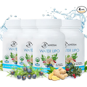 Cápsulas Vegetarianas Diuréticas Herbales Water Lipo, Cápsulas Diuréticas Vegetales, Cápsulas Duras de Vitamina B6 Water Lipo - Product Image 2