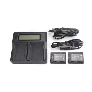 <span class=keywords><strong>Chargeur</strong></span> à double canal intelligent à écran LCD pour appareil photo numérique <span class=keywords><strong>Sony</strong></span> <span class=keywords><strong>NP</strong></span>-<span class=keywords><strong>FZ100</strong></span> et Alpha A9 A9R A9R A7R III A7 III - Product Image 2