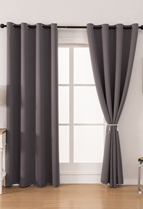 Rideaux occultants ChrisDowa à œillets pour chambre à coucher <span class=keywords><strong>et</strong></span> salon, ensemble de 2 panneaux, rideaux occultants thermiquement isolés - Product Image 2