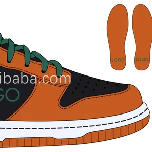 OEM ODM grosir sepatu olahraga kustom logo kualitas tinggi desain sepatu kasual pria nyaman sepatu olahraga berjalan basket sh