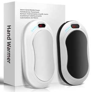 Venta de invierno Calentador de manos Power Bank 5000Ah Paquete de batería tipo C Cargador portátil para cargador de <span class=keywords><strong>Apple</strong></span> HandWarmer <span class=keywords><strong>powerbank</strong></span> - Product Image 1