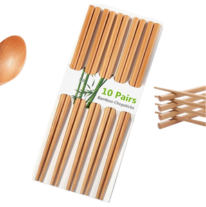 Baguettes en bambou 100% naturelles et biodégradables, vente en gros, emballage personnalisé, baguettes Tensoge en vrac - Product Image 1