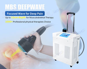 เครื่องบำบัดด้วยคลื่นกระแทกเทคโนโลยีใหม่ FSWT คลื่นกระแทกแบบโฟกัสและแบบรัศมี ESWT บรรเทาอาการปวดฝ่าเท้า - Product Image 2