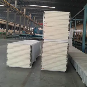 Chine Manufacture Métal En Egypte Panneau Sandwich En Polyuréthane 50mm