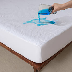 Lakens Bamboe Matrasbeschermer Tpu Matrasbeschermer Waterdichte Matrashoezen Sprei - Product Image 1