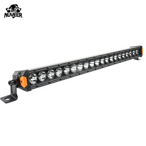 Barra Led Todoterreno 22'' 32'' 42'' 52 Pulgadas Fila Única Blanco y <span class=keywords><strong>Amarillo</strong></span> 12v 24v Lámpara de Conducción para Camión Off-Road 4x4 - Product Image 1