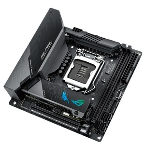 เมนบอร์ด STRIX Z490-I GAMING สำหรับเมนบอร์ดสำหรับพีเอฟเซนส์ มินิ ยูเอสบีการ์ดจัดเก็บข้อมูลซ็อกเก็ตแรมซีพียู - Product Image 5