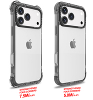 Nouvelle Coque Anti-Chute pour iPhone 17 16 15 Pro Max avec Support à Quatre Coins Accessoire de Téléphone Portable