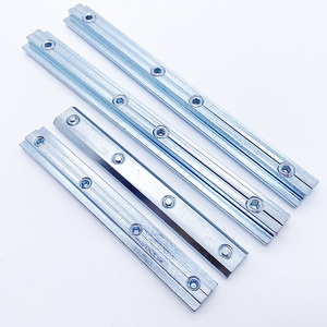 صامولة ألومنيوم ذات 4 ثقوب عالية الجودة على شكل حرف <span class=keywords><strong>T</strong></span> ومزودة بمسار طويل موديل M8 ومصنوعة من مادة الصاج المتين على شكل حرف <span class=keywords><strong>T</strong></span> مخصصة لسلسلة 3030 4040 ذات مظهر جانبي من النوع 8mm - Product Image 4