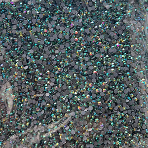 JC Crystal - Cristales de imitación al por mayor con parte trasera plana SS10, 12 cortes, Hot Fix, <span class=keywords><strong>a</strong></span> granel, <span class=keywords><strong>AB</strong></span> - Product Image 3