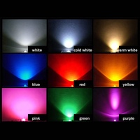 Kit LED rond diffuseur transparent XINGLIGHT F5 5 mm rouge bleu vert jaune orange assorti DIY 1000 pièces