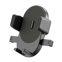 Support de téléphone pour grille d'aération de voiture, durable et flexible, avec rotation à 360 degrés et fixation étanche