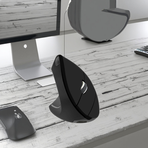 充電式2.4GHzワイヤレスミニゲーミングマウス,光学式垂直マウス,ノートパソコン用バッテリー電源付き - Product Image 2