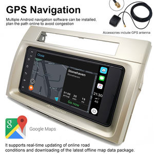 Pantalla táctil Android 13 para Toyota <span class=keywords><strong>Corolla</strong></span> <span class=keywords><strong>Verso</strong></span> 2006 2007 2008 Radio de coche reproductor de vídeo <span class=keywords><strong>Multimedia</strong></span> GPS autorradio estéreo Unidad Principal - Product Image 3