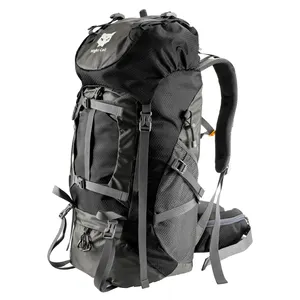 ハイキングバックパック70l防水大容量登山キャンプトラベルバッグハイキングバックパック