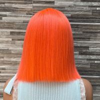 Perruques Bob en cheveux humains transparentes pour perruque frontale, densité 180%, cheveux indiens Remy lisses, sans colle, SDD Double Drawn, courtes