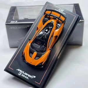 Modèle de voiture miniature en alliage CM <span class=keywords><strong>McLaren</strong></span> <span class=keywords><strong>Senna</strong></span> GTR 1:64, pièce de collection - Cadeau personnalisé - Product Image 2
