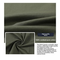 Kaos Oblong Lengan Pendek O-Neck Drop-shoulder Heavyweight Loose-fit Musim Panas Unisex Streetwear Grosir 320g Katun Murni Warna Solid