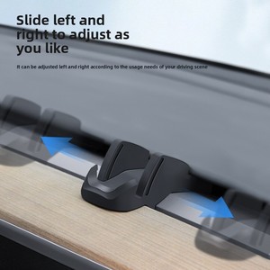 Accessoires intérieurs pour Tesla Model Y six places 12V : Nouvelles boîtes de rangement avant/arrière, repose-pieds en TPE/silicone/ABS - Product Image 4