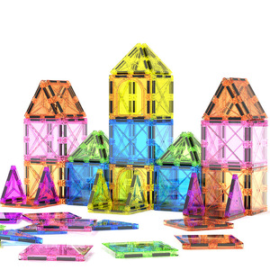 Bán chạy nhất khối xây dựng từ tính cho trẻ em 3-12 tuổi Amazon của người bán hàng đầu nhựa STEM giáo dục gạch EN71 chứng nhận - Product Image 3