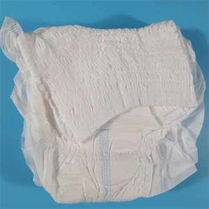 Morbidi e traspiranti monouso per adulti Pull-Up Pant pannolini in tessuto semplice per la cura personale prodotti per l'igiene femminile - Product Image 4