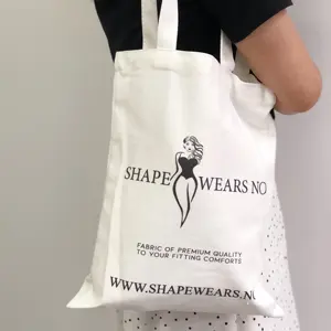गर्म बिक्री इको फ्रेंडली पुनः प्रयोज्य डिजाइनर कपड़े कैनवास कपास खरीदारी टोटे बैग के साथ कस्टम लोगो के साथ मुद्रित