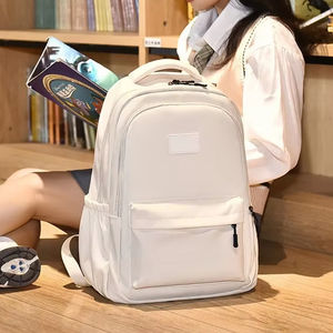 Minimalist Solid Color Unisex Oxford <b>20L</b> Durable <b>Backpack</b> for Men & Women Large Capacity School Travel Laptop Bag - Product Image 5