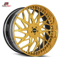 Jantes forgées sur mesure à déport profond 2/3 pièces 17-24 pouces 5x115 5x120 5x112 en alliage pour berlines de luxe, coupes et véhicules VIP style Stance