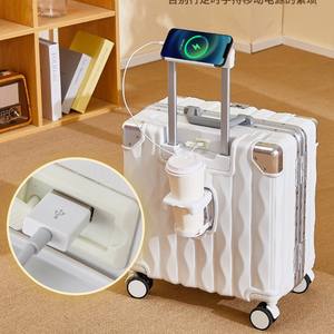 Valise de voyage à roulettes personnalisée de qualité supérieure de 18/20 pouces avec porte-téléphone, porte-bouteille, design avec crochet - Product Image 6