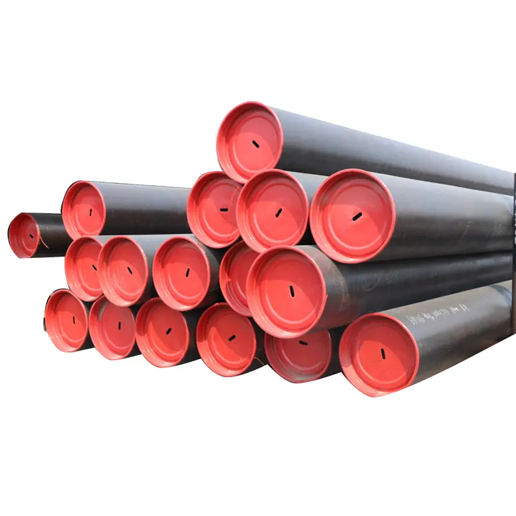 AISI ASME Metal borular inşaat için 7 inç 8 inç dikişsiz karbon çelik boru