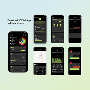 JCVital V6 실버 Eg PPG 스마트 밴드 GPS 추적기 스마트 팔찌 노인 건강 및 의료 스마트 밴드 SDK 텔레헬스 장치 키트 - Product Image 6