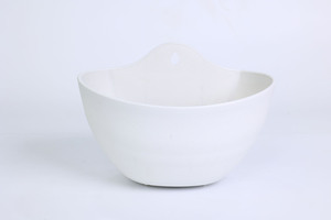 Verified Manufacturer High Quality Injection Molded PP Plastic <b>Rectangular</b> Planter Boxes White Wavy Flower <b>Pots</b> B2B - Product Image 4