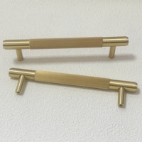 Poignées et Boutons de Meuble Haut de Gamme en Laiton Réglables, Design Traditionnel, Durables, pour Armoires de Cuisine Extérieures et Tiroirs de Salon - Vente Chaude