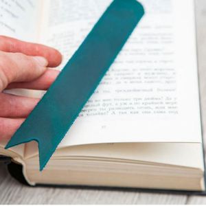 Wholesale Pu Leather Concise Modern Student Page Markers Special Portable <b>Bookmark</b> Gift for Read Lovers - Product Image 5