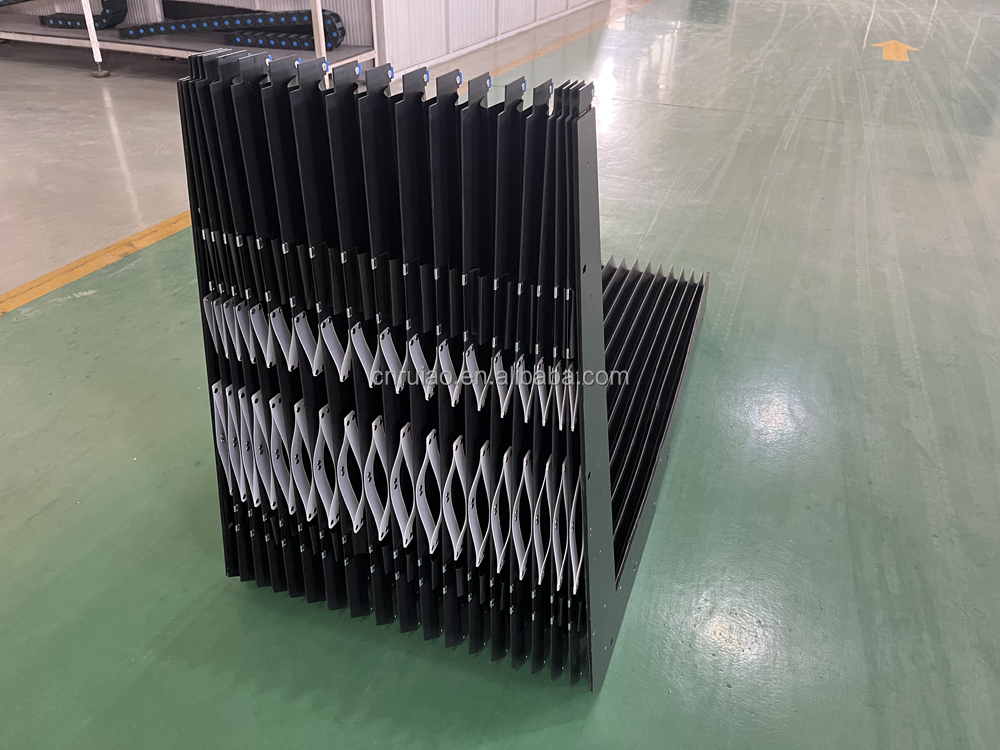 CNC Machine Protection Cover - Corrugated Bellows Cover