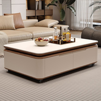 Table à thé, style luxe léger, petit salon, double usage intégré