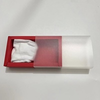 Vente en gros Emballage personnalisé de luxe Boîte cadeau en papier avec couvercle pliable transparent pour chaussette vêtements savon bonbon jouet anniversaire et noël