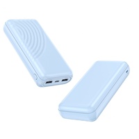 Batteries externes portables d'urgence miniatures de grande capacité 20000 mAh pour téléphones, idéales pour les voyages en extérieur
