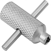 Kit d'outils de démontage pour tournevis triangulaires, en acier inoxydable, avec tournevis manuel, couteau de découpe et accessoires pour vis