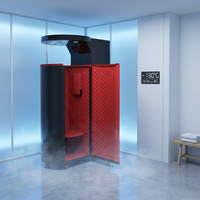 Cabine Cryosauna Cryo Chamber avec moteur, réservoir d'azote liquide 100L, cuve sous pression en acier au carbone revêtu d'époxy, pour le sport et un mode de vie sain