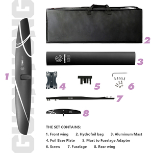 OEM Water Sports Foil Set Jet Ski Surfing GY1310 Beginner-friendly Hydrofoil Electric Surfboard Wingfoil 2100sqcm Kitesurfing - Product Image 2