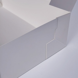 Sunshine Custom Size Embossed Recycled Rigid Cake Sandwich Pastry & Biscuit Packaging <b>Boxes</b> for Snacking - Product Image 3