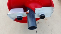 Tuyau spiralé en PRV robuste JCX avec moteur pour l'exploitation minière, capacité élevée 0,4-0,7T/h, efficacité et longévité inégalées