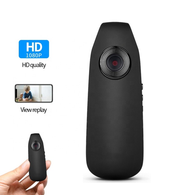 High Quality HD Mini Camera Motion Detector Portable Digital Back Clip Miniature DVR 1080P 120 Degree Motion Detection OEM
