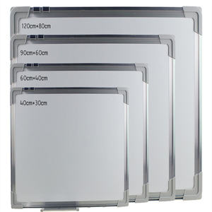 Juego Combinado de Pizarra Blanca Magnética con Marco de Plástico de Color y Banda Enrollable, para Borrado en Seco, al por Mayor - Product Image 2