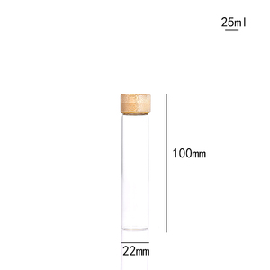 Meilleures ventes de tubes en verre borosilicaté personnalisés avec bouchon à vis en quartz coloré résistant à la chaleur pour bouteilles en verre - Product Image 3