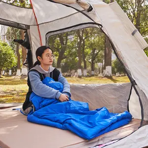 Ultraleicht doppel-Camping-Schlafsack Kaltes Wetter Rucksack Schlafsack für Erwachsene