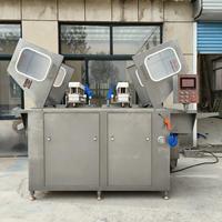 Machine professionnelle d'injection de saumure pour viande, automatique, haute capacité 1500-4000 kg/h pour la transformation industrielle du poulet, du porc et du bœuf