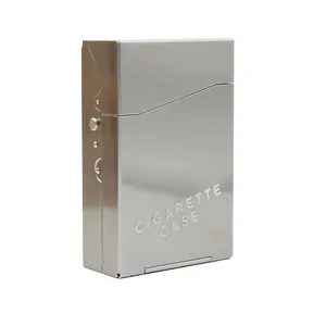 뜨거운 판매 맞춤형 20 풀 팩 남성용 알루미늄 담배 케이스